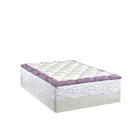 Queen 13" Memory Foam Mattress and 8" RTA Foundation